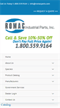 Mobile Screenshot of catalog.romacparts.com